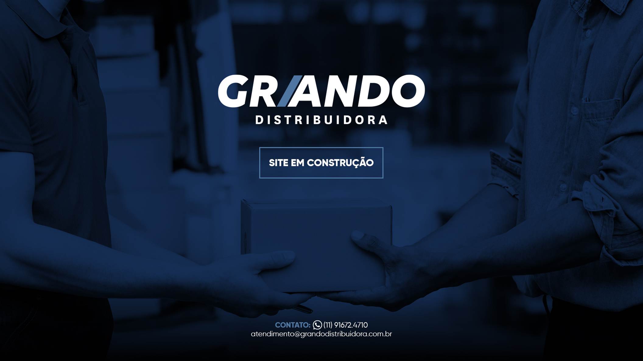 P�gina em manuten��o